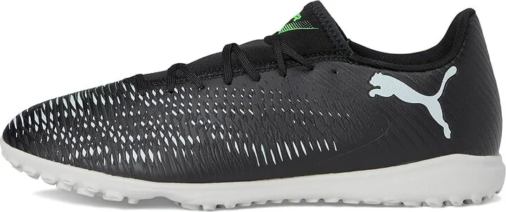 PUMA Future 8 Play Turf Trainer Soccer Cleats Men's Soccer Shoes Puma Black-Cool Light Gray-Fluo Green : 9 D - Medium, Synthetic - Image 6