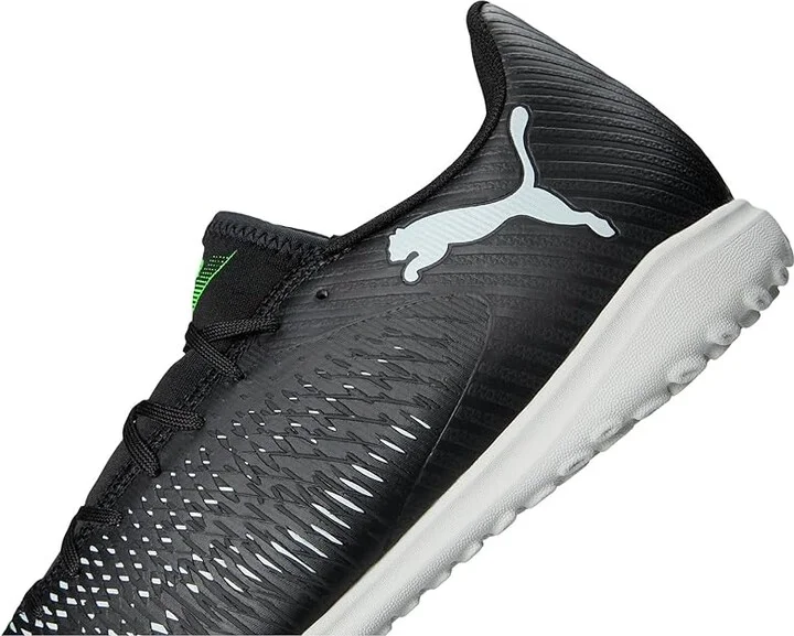 PUMA Future 8 Play Turf Trainer Soccer Cleats Men's Soccer Shoes Puma Black-Cool Light Gray-Fluo Green : 9 D - Medium, Synthetic - Image 7