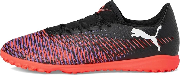 PUMA Future 8 Play Turf Trainer Soccer Cleats Men's Soccer Shoes Puma Black-Puma White-Glowing Red : 10.5 D - Medium, Synthetic - Image 6