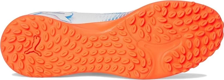 PUMA Future 8 Play Turf Trainer Soccer Cleats Men's Soccer Shoes White/Black/Glowing Red : 10 D - Medium, Synthetic - Image 3