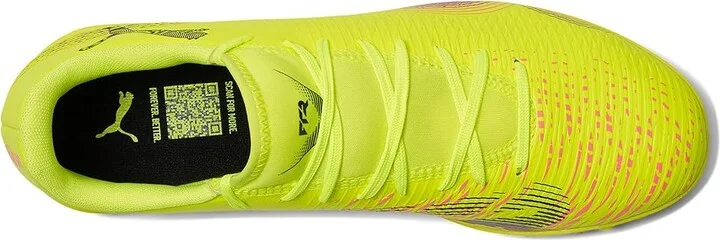 PUMA Future 8 Play Turf Trainer Soccer Cleats Men's Soccer Shoes Yellow Alert-Puma Black-Sun Struck : 9.5 D - Medium, Synthetic - Image 2
