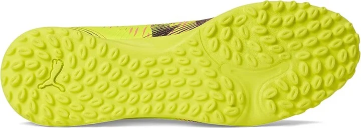 PUMA Future 8 Play Turf Trainer Soccer Cleats Men's Soccer Shoes Yellow Alert-Puma Black-Sun Struck : 9.5 D - Medium, Synthetic - Image 3