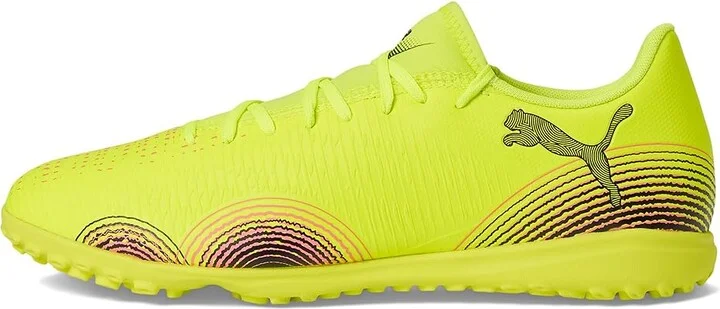 PUMA Future 8 Play Turf Trainer Soccer Cleats Men's Soccer Shoes Yellow Alert-Puma Black-Sun Struck : 9.5 D - Medium, Synthetic - Image 6
