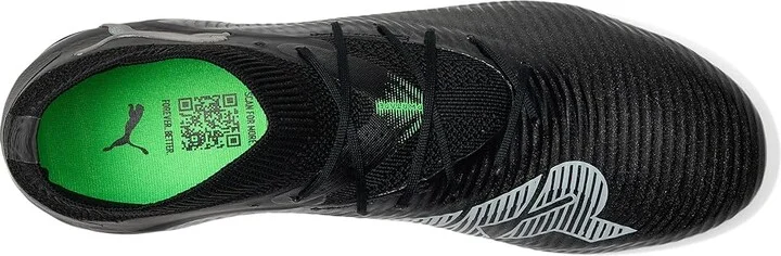 PUMA Future 8 Pro Firm, Artificial Ground Soccer Cleats Men's Soccer Shoes Puma Black-Cool Light Gray-Fluo Green : 8 D - Medium - Image 2