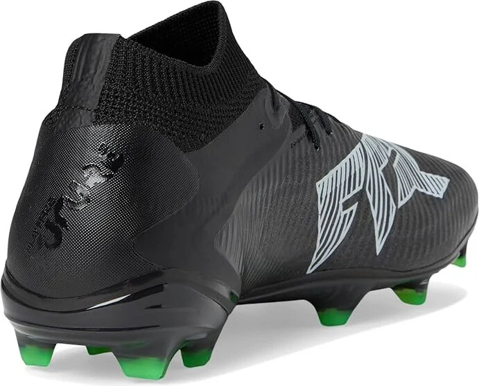 PUMA Future 8 Pro Firm, Artificial Ground Soccer Cleats Men's Soccer Shoes Puma Black-Cool Light Gray-Fluo Green : 8 D - Medium - Image 4
