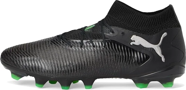 PUMA Future 8 Pro Firm, Artificial Ground Soccer Cleats Men's Soccer Shoes Puma Black-Cool Light Gray-Fluo Green : 8 D - Medium - Image 6
