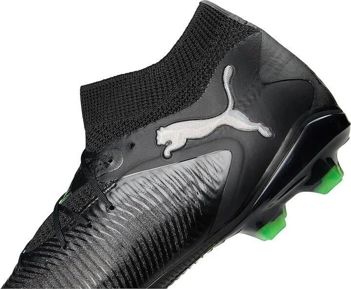PUMA Future 8 Pro Firm, Artificial Ground Soccer Cleats Men's Soccer Shoes Puma Black-Cool Light Gray-Fluo Green : 8 D - Medium - Image 7