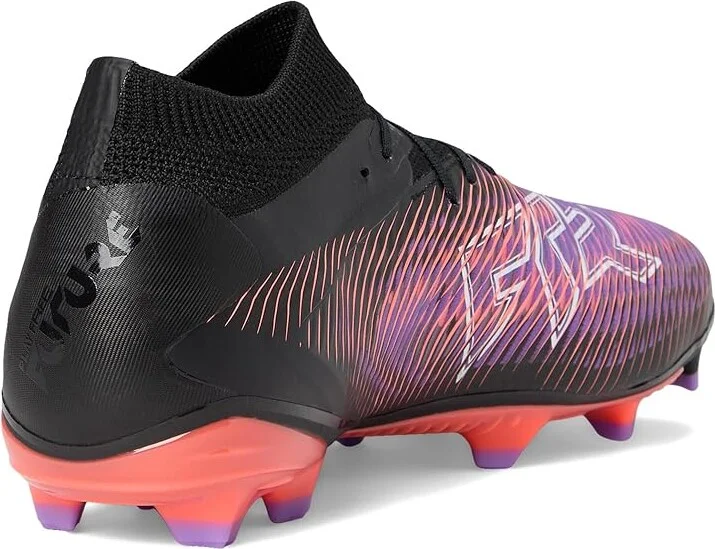 PUMA Future 8 Pro Firm, Artificial Ground Soccer Cleats Men's Soccer Shoes Puma Black-Puma White-Glowing Red : 11.5 D - Medium - Image 4