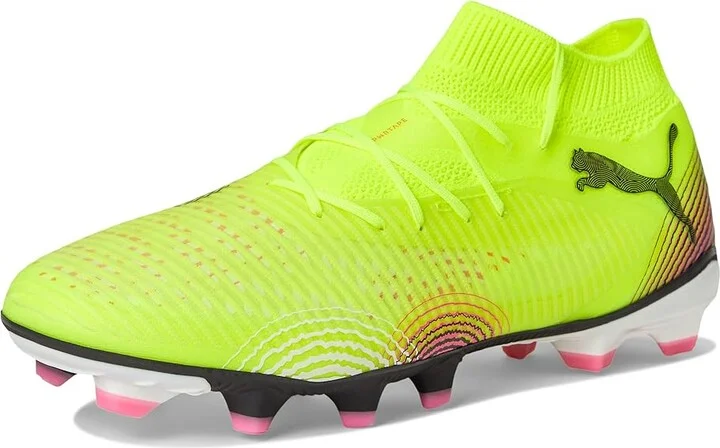 PUMA Future 8 Pro Firm, Artificial Ground Soccer Cleats Men's Soccer Shoes Yellow Alert-Puma Black-Sun Struck : 13 D - Medium - Image 5