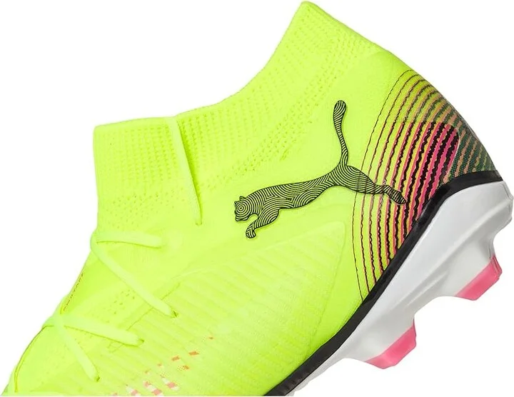 PUMA Future 8 Pro Firm, Artificial Ground Soccer Cleats Men's Soccer Shoes Yellow Alert-Puma Black-Sun Struck : 13 D - Medium - Image 7