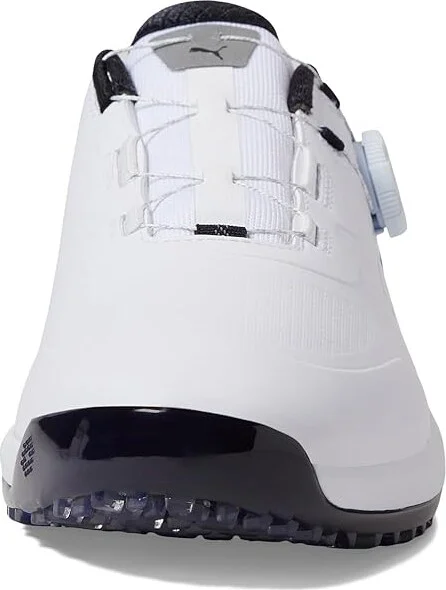 PUMA Golf Alphacat Nitro Disc Men's Shoes Puma White/Puma Black/Gum : 11 D - Medium - Image 3