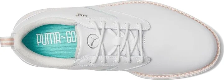 PUMA Golf Avant 2 Women's Golf Shoes Puma White/Island Pink : 6.5 B - Medium, Leather/Rubber - Image 2