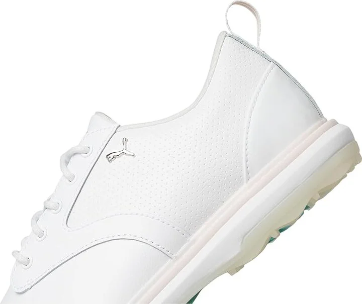 PUMA Golf Avant 2 Women's Golf Shoes Puma White/Island Pink : 6.5 B - Medium, Leather/Rubber - Image 7