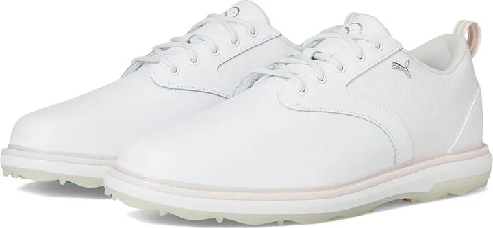 PUMA Golf Avant 2 Women's Golf Shoes Puma White/Island Pink : 6.5 B - Medium, Leather/Rubber