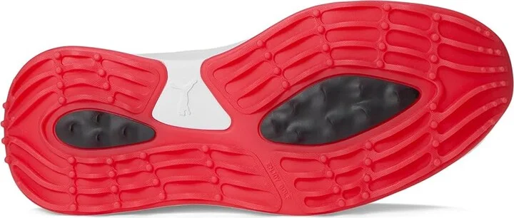 PUMA Golf Fusion Crush Sport Jr Shoes Puma White/Dark Coal : 5 D - Medium, Textile - Image 3