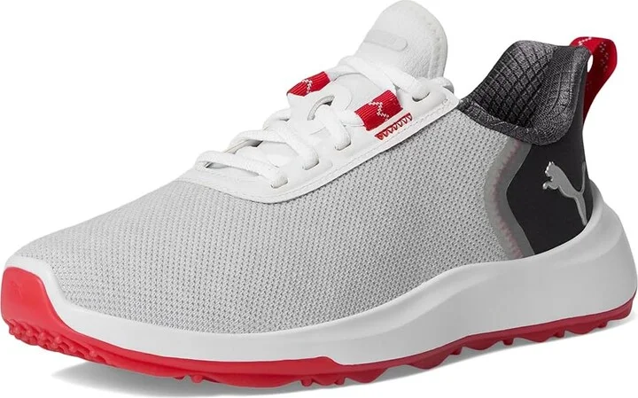 PUMA Golf Fusion Crush Sport Jr Shoes Puma White/Dark Coal : 5 D - Medium, Textile - Image 5
