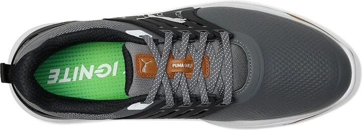 PUMA Golf Ignite Elevate 2 Men's Shoes Deep Navy/Puma Silver/Gum : 8 EE - Wide, Rubber - Image 8