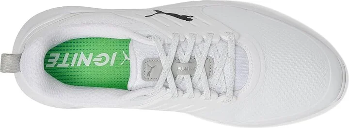 PUMA Golf Ignite Elevate 2 Tour Men's Shoes Puma White/Puma Black : 7 D - Medium, Synthetic - Image 2