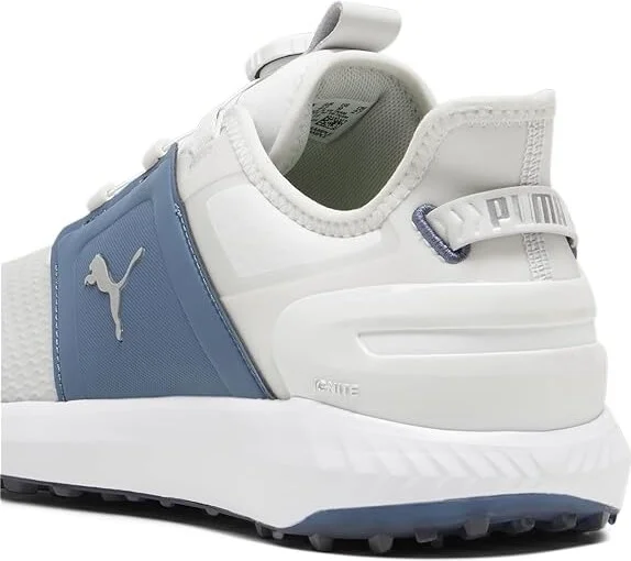PUMA Golf Ignite Elevate Disc Golf Shoes Men's Shoes Feather Gray/Evening Sky/Puma White : 7 D - Medium, Textile - Image 4
