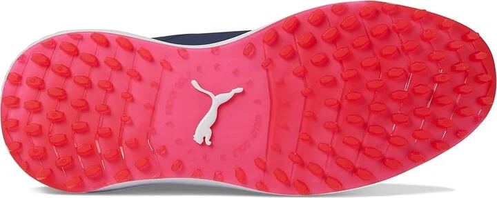 PUMA Golf Ignite Elevate Disc Golf Shoes Men's Shoes Puma White/Puma Silver/Puma Navy : 7.5 D - Medium, Textile - Image 3