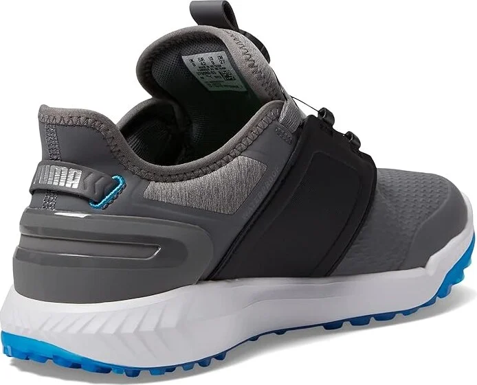 PUMA Golf Ignite Elevate Disc Golf Shoes Men's Shoes Quiet Shade/PUMA Silver : 8 D - Medium, Textile - Image 4