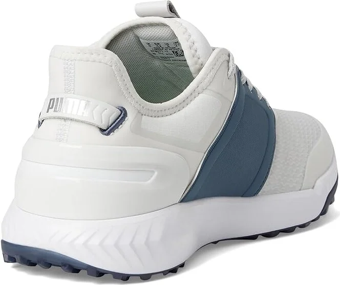 PUMA Golf Ignite Elevate Golf Shoes Men's Shoes Feather Gray/Evening Sky/Puma White : 7 D - Medium, Synthetic/Textile - Image 4