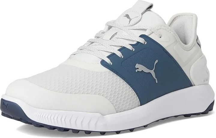 PUMA Golf Ignite Elevate Golf Shoes Men's Shoes Feather Gray/Evening Sky/Puma White : 7 D - Medium, Synthetic/Textile - Image 5