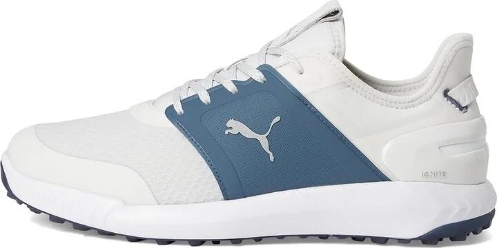 PUMA Golf Ignite Elevate Golf Shoes Men's Shoes Feather Gray/Evening Sky/Puma White : 7 D - Medium, Synthetic/Textile - Image 6