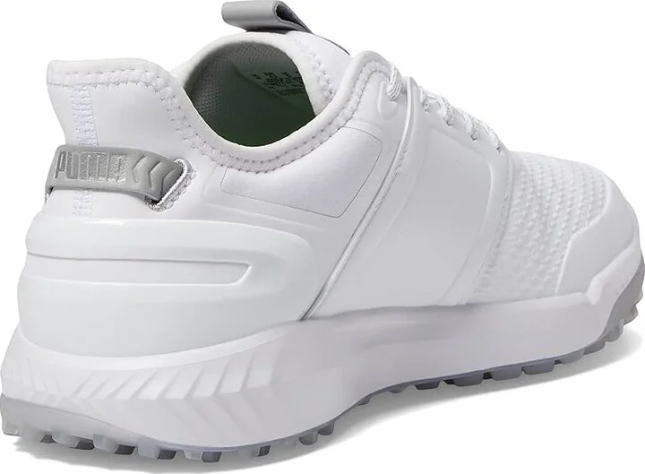 PUMA Golf Ignite Elevate Golf Shoes Men's Shoes Puma White/Puma Silver : 10.5 D - Medium, Synthetic/Textile - Image 4