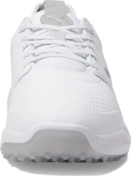 PUMA Golf Ignite Elevate Golf Shoes Men's Shoes Puma White/Puma Silver : 10.5 D - Medium, Synthetic/Textile - Image 5