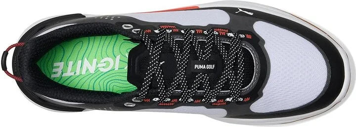 PUMA Golf Ignite Elevate X Men's Shoes Puma White/Puma Black : 7 D - Medium, Synthetic - Image 2