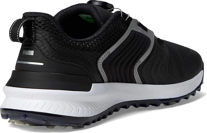 PUMA Golf Ignite Innovate Disc Men's Shoes Puma Black/Puma White : 7 D - Medium, Leather - Image 4
