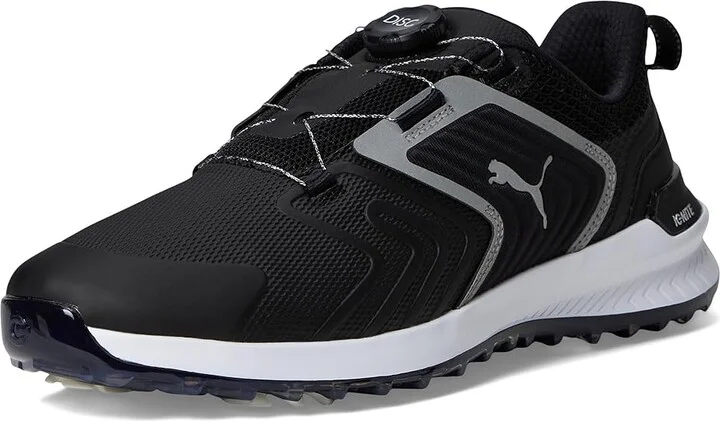 PUMA Golf Ignite Innovate Disc Men's Shoes Puma Black/Puma White : 7 D - Medium, Leather - Image 5
