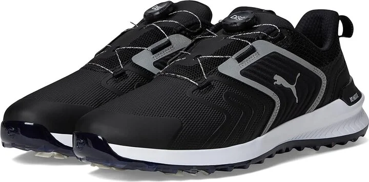 PUMA Golf Ignite Innovate Disc Men's Shoes Puma Black/Puma White : 7 D - Medium, Leather