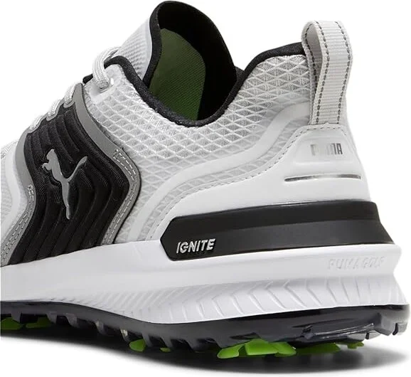 PUMA Golf Ignite Innovate Men's Shoes Feather Gray/Puma Black : 8.5 E - Wide, Synthetic - Image 4