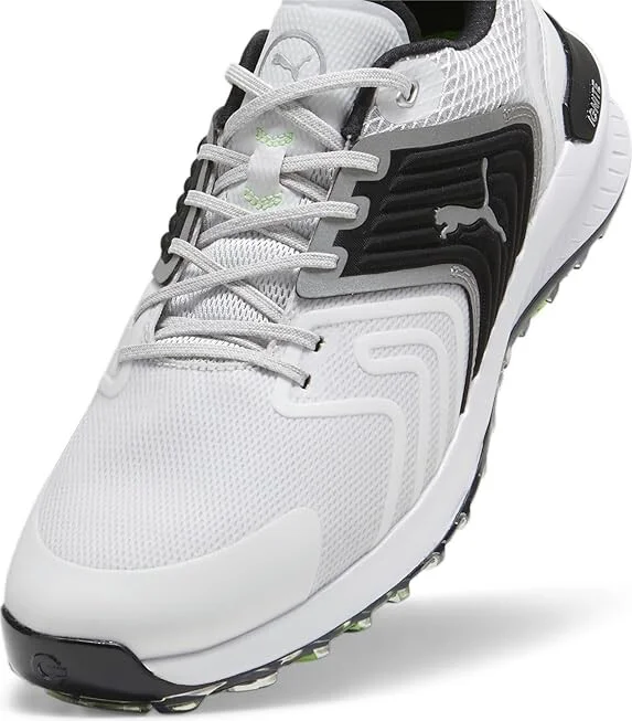 PUMA Golf Ignite Innovate Men's Shoes Feather Gray/Puma Black : 8.5 E - Wide, Synthetic - Image 6