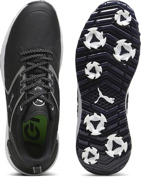 PUMA Golf Ignite Innovate Men's Shoes Puma Black/Puma White : 9 E - Wide, Synthetic - Image 2