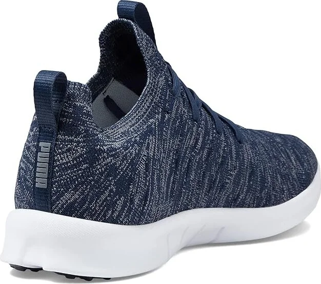 PUMA Golf Laguna Fusion Knit Women's Shoes Navy Blazer/Quiet Shade : 9 B - Medium, Textile - Image 4