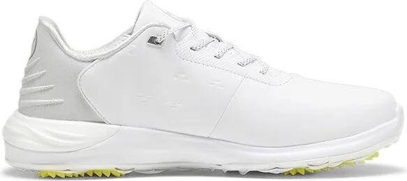 PUMA Golf Phantomcat Nitro Men's Shoes Puma White/Puma Silver/Feather Gray : 7 D - Medium, Synthetic - Image 3