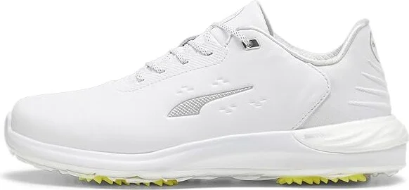 PUMA Golf Phantomcat Nitro Men's Shoes Puma White/Puma Silver/Feather Gray : 7 D - Medium, Synthetic - Image 5
