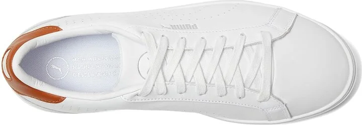 PUMA Golf Puma Classic G Men's Shoes Puma White/Ash Gray : 8 D - Medium, Leather - Image 2