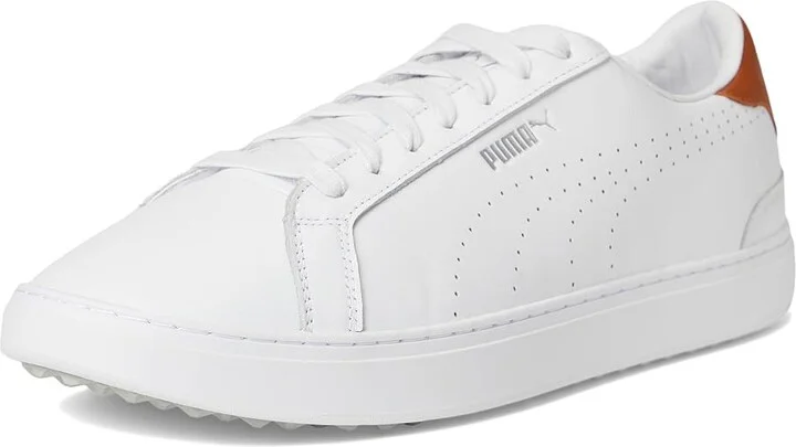 PUMA Golf Puma Classic G Men's Shoes Puma White/Ash Gray : 8 D - Medium, Leather - Image 5
