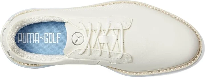 PUMA Golf Royale Men's Shoes Puma White/Deep Navy/Team Light Blue : 11.5 D - Medium, Leather - Image 8