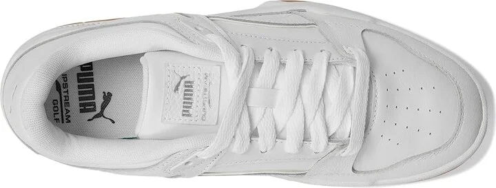 PUMA Golf Slipstream-G Shoes Puma White/Puma White : EU 39 (US Men's 7 - Women's 8.5) Medium, Leather - Image 2