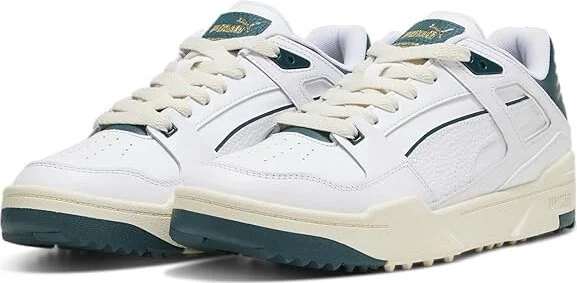 Puma White,varsity Green