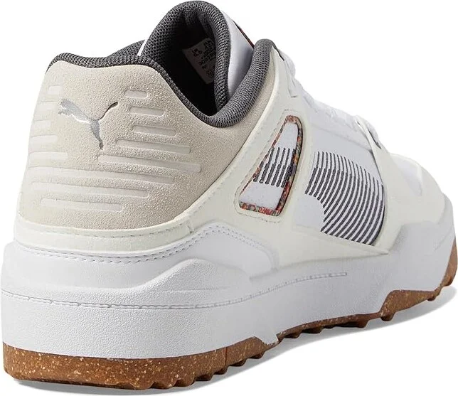 PUMA Golf Slipstream-G Sustainability Shoes Puma White/Cool Dark Gray : EU 40.5 (US Men's 8 - Women's 9.5) Medium, Leather - Image 4