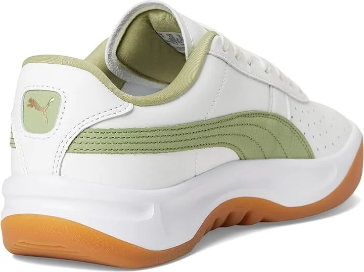 PUMA GV Special Sneakers Men's Snow Shoes Puma White/Calming Green : 11 D - Medium, Leather - Image 4