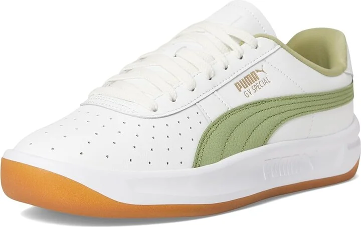 PUMA GV Special Sneakers Men's Snow Shoes Puma White/Calming Green : 11 D - Medium, Leather - Image 5