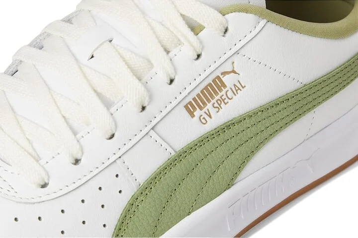 PUMA GV Special Sneakers Men's Snow Shoes Puma White/Calming Green : 11 D - Medium, Leather - Image 7