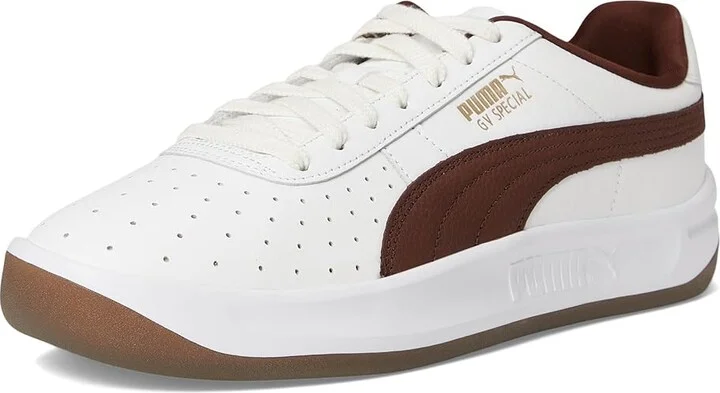 PUMA GV Special Sneakers Men's Snow Shoes Puma White/Chocotart : 7.5 D - Medium, Leather - Image 5
